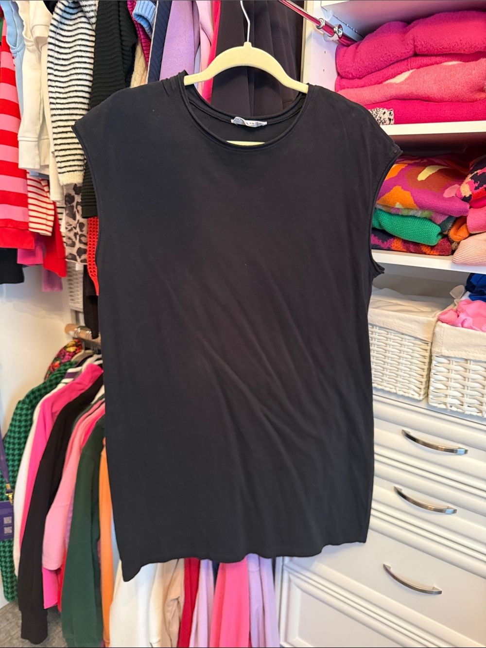 Double Zero Black Short Sleeve Crewneck Tee